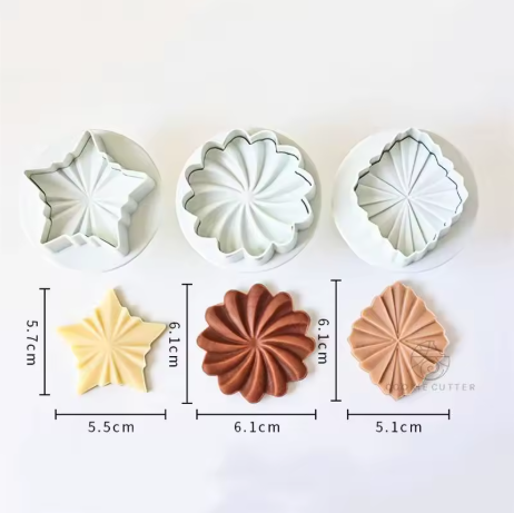 Emporte-pièces fleurs pour biscuits, moule 3D