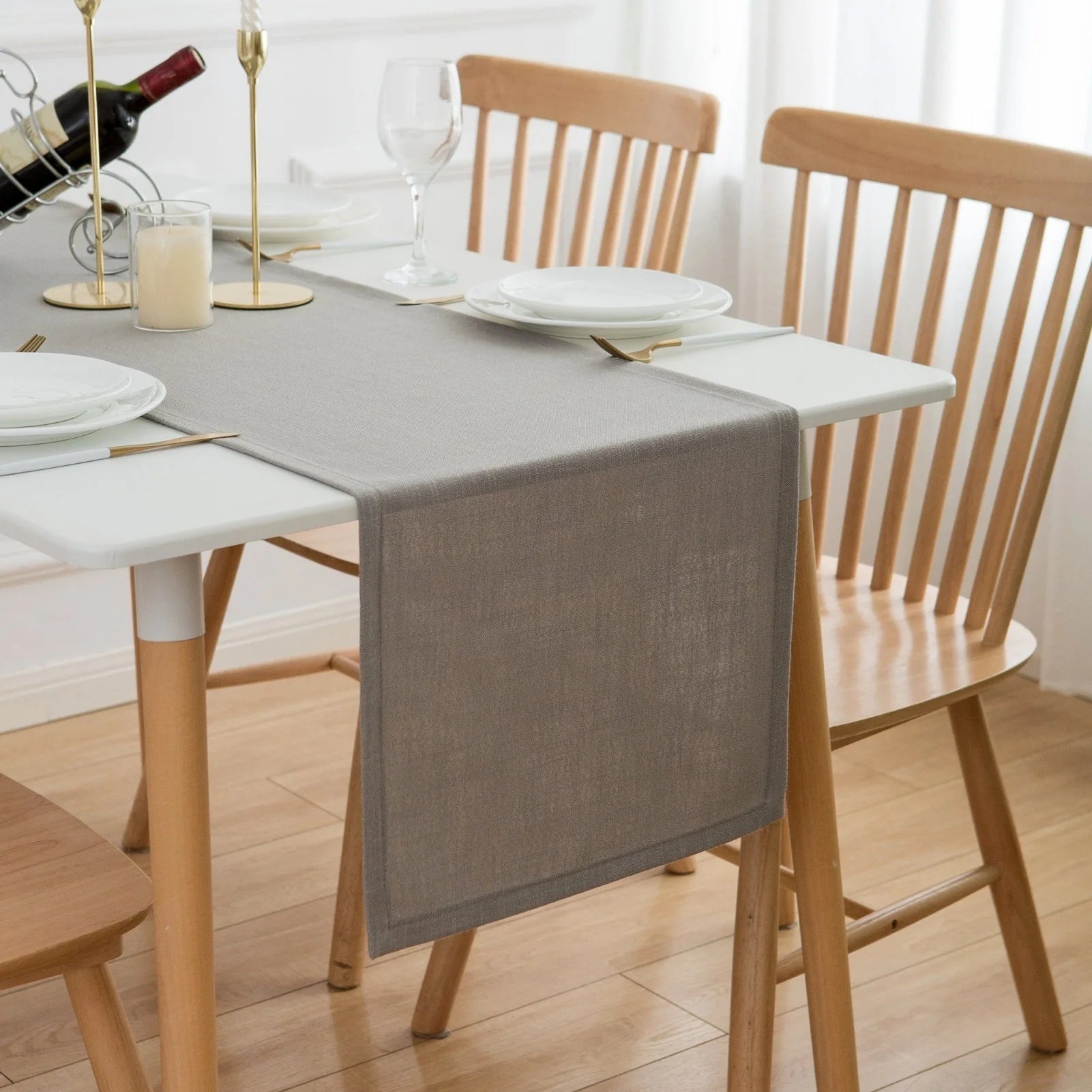 Chemin de table en lin 40x180cm