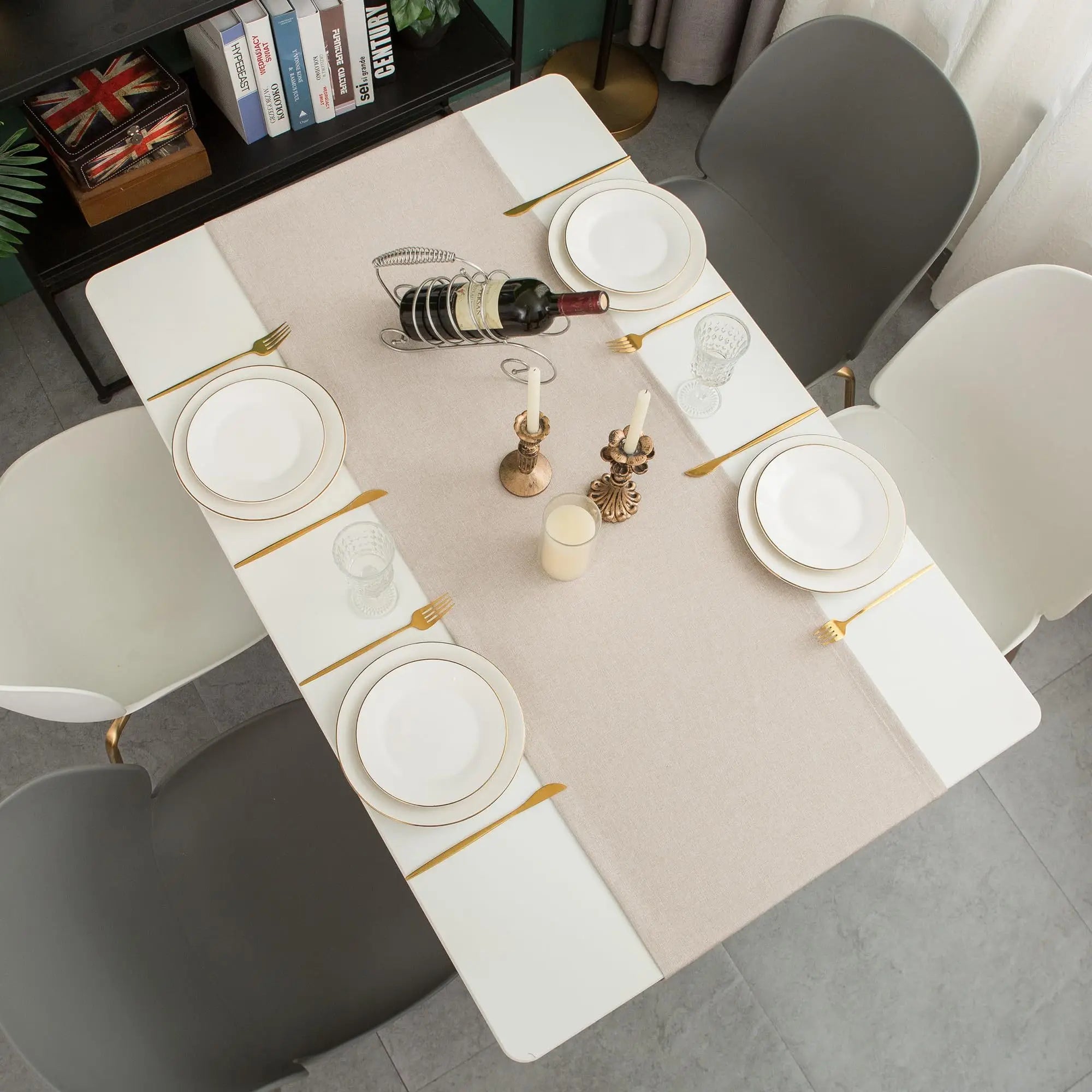 Chemin de table en lin 40x180cm