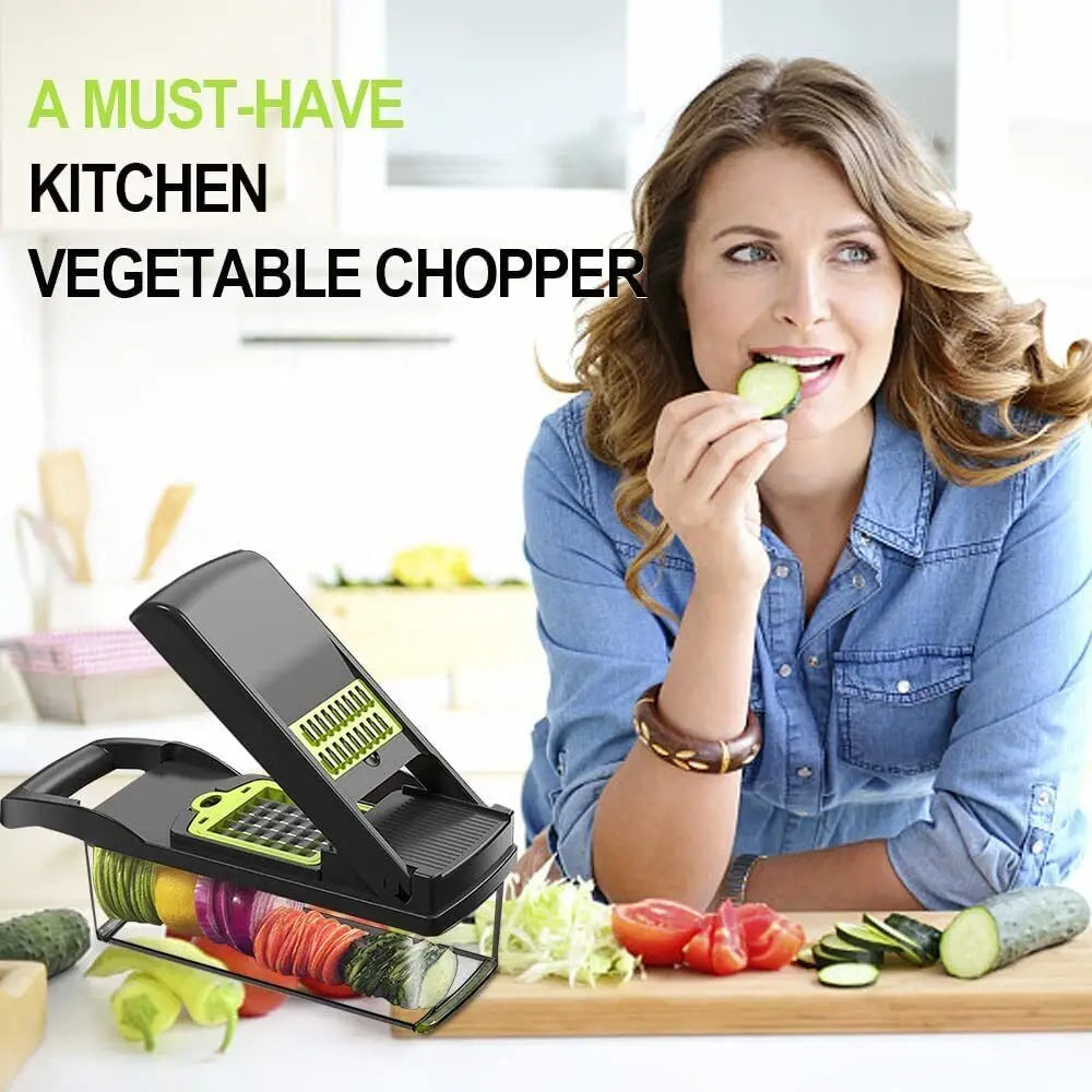 Hachoir à légumes 16-en-1 multifonction