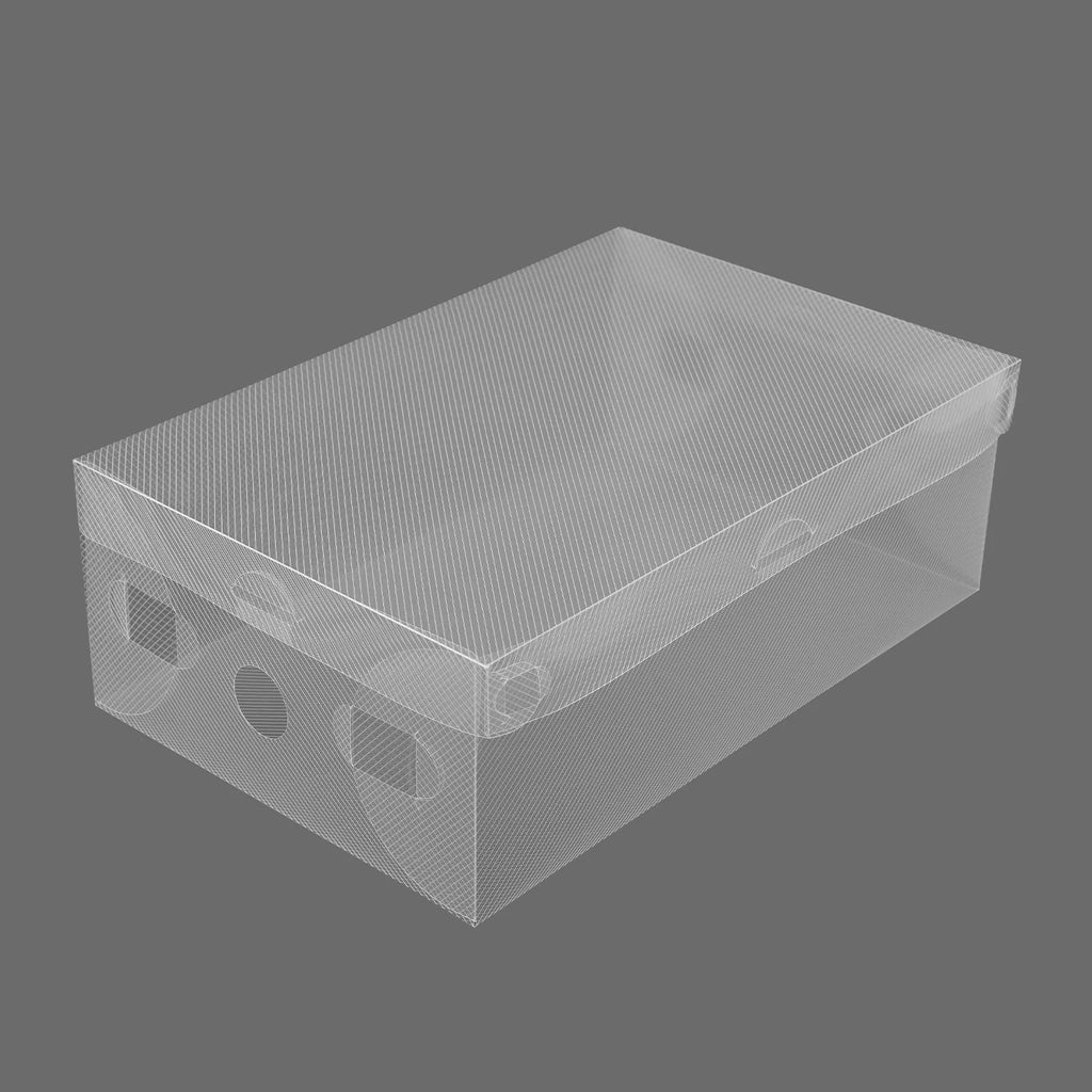 Boîtes à chaussures empilables transparentes (lot de 20)