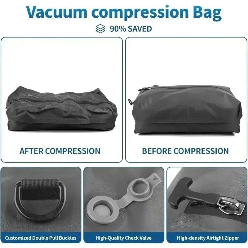 Sac de compression sous vide 17L avec pompe