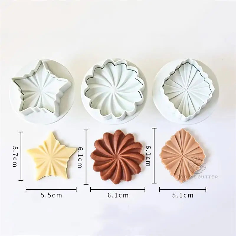 Emporte-pièces fleurs pour biscuits, moule 3D