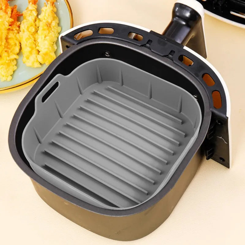 Tapis silicone réutilisable pour friteuse à air