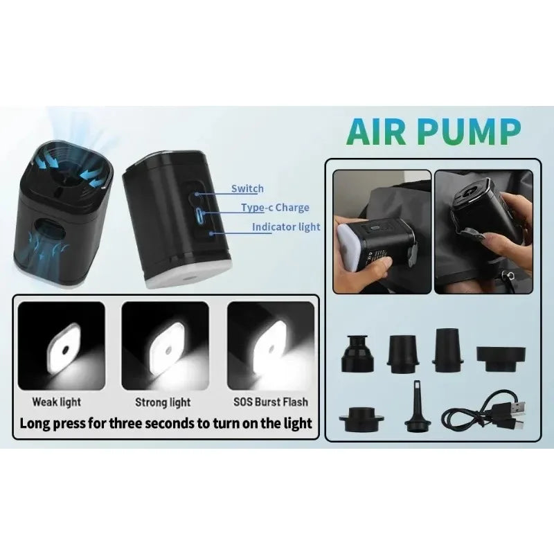 Sac de compression sous vide 17L avec pompe