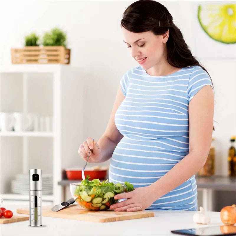 Vaporisateur d'huile inox ultra-resistant.