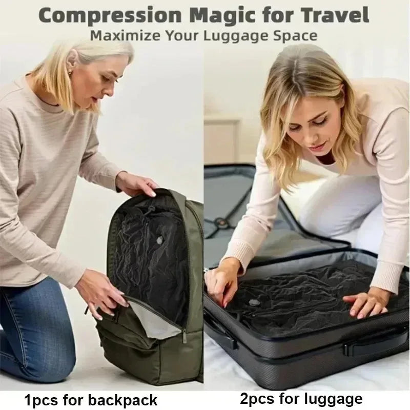 Sac de compression sous vide 17L avec pompe