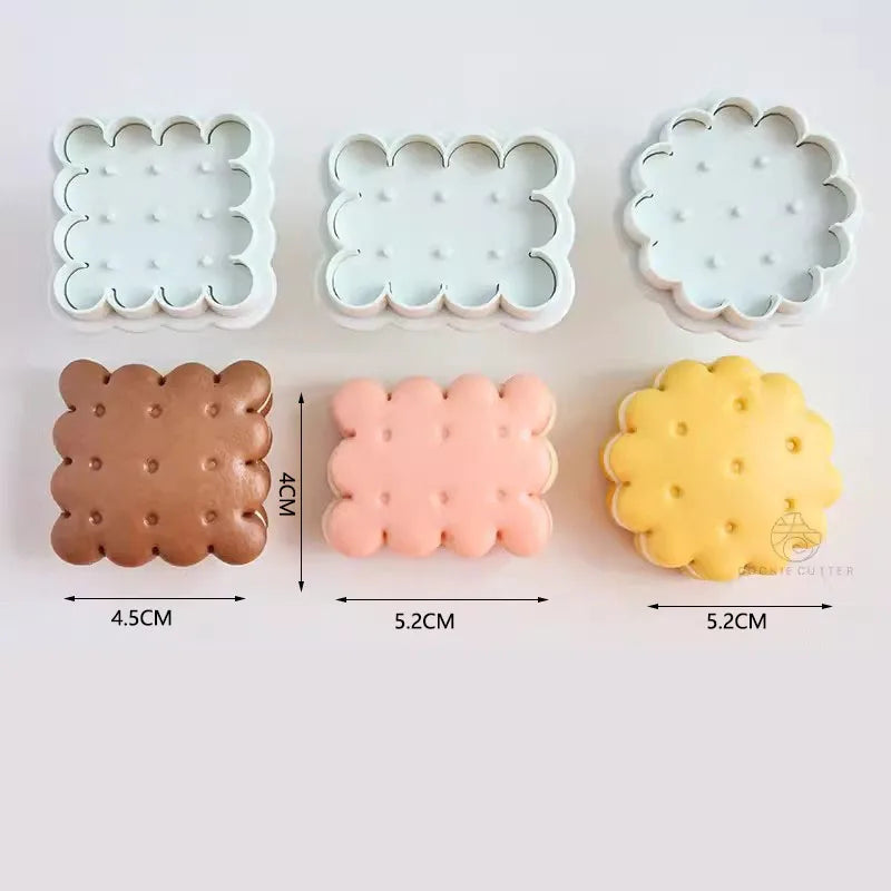 Emporte-pièces fleurs pour biscuits, moule 3D