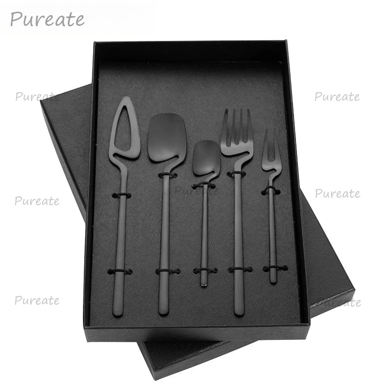 Ensemble de couverts en acier inoxydable (5 pièces)
