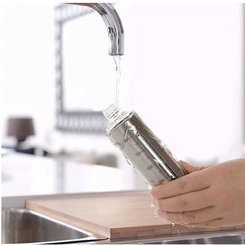 Vaporisateur d'huile inox ultra-resistant.