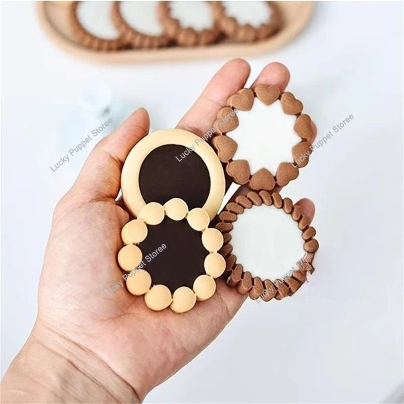 Emporte-pièces fleurs pour biscuits, moule 3D