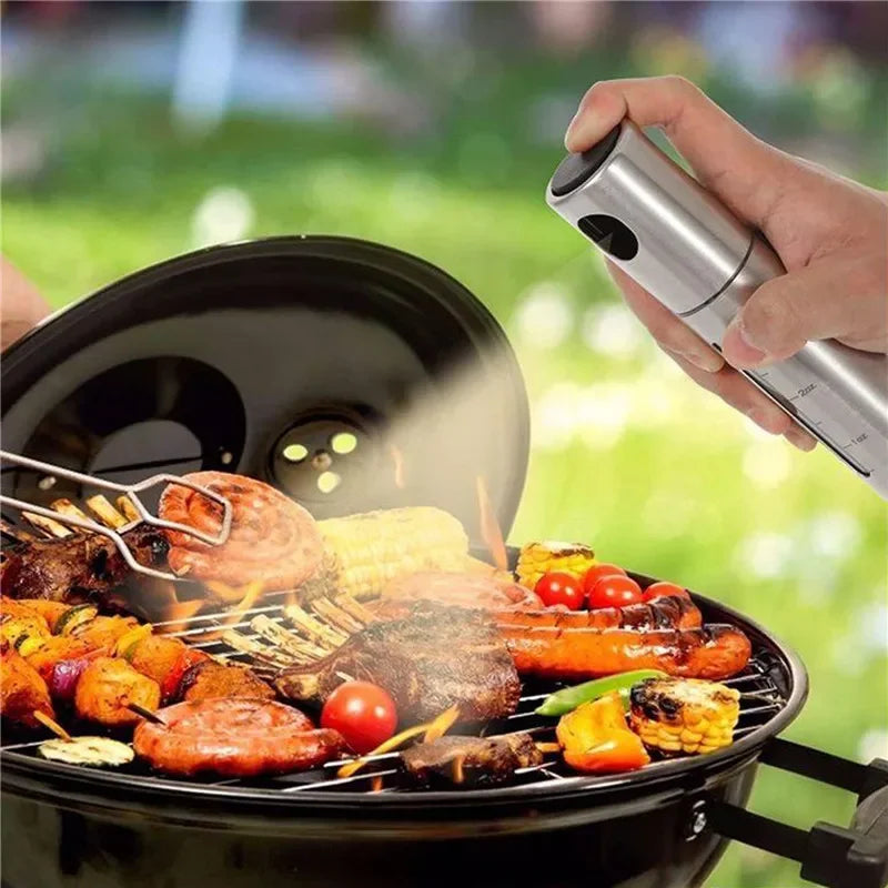 Vaporisateur d'huile inox ultra-resistant.
