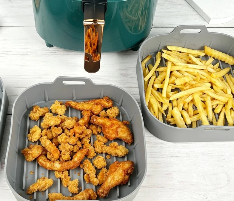 Tapis silicone réutilisable pour friteuse à air