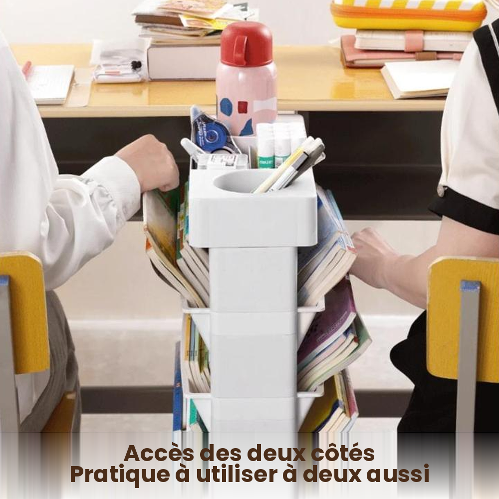 Chariot de rangement mobile multi-niveaux